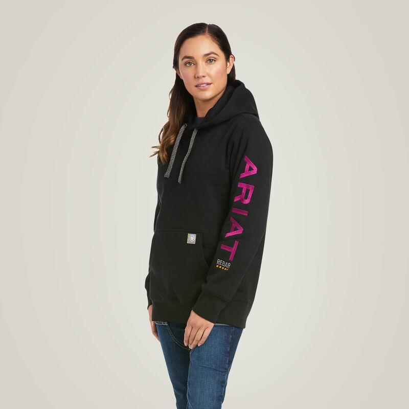 Rebar Woman Graphic Hoodie