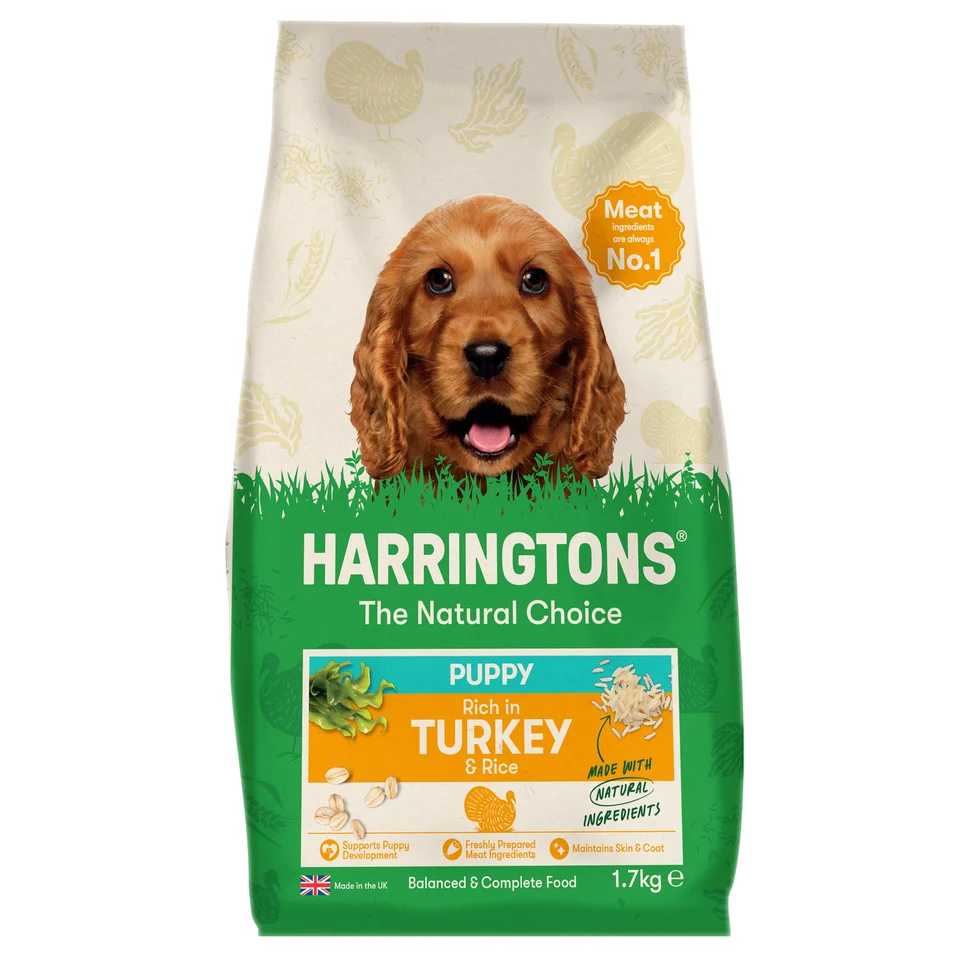 Harringtons Puppy Turkey & Rice 1.7kg