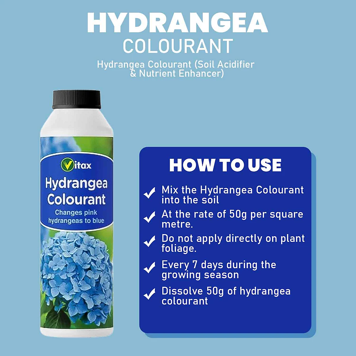 Vitax Hydrangea Colourant