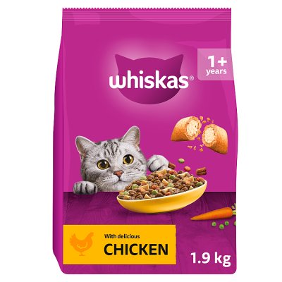 Whiskas Chicken Adult Dry 1+ 1.9kg