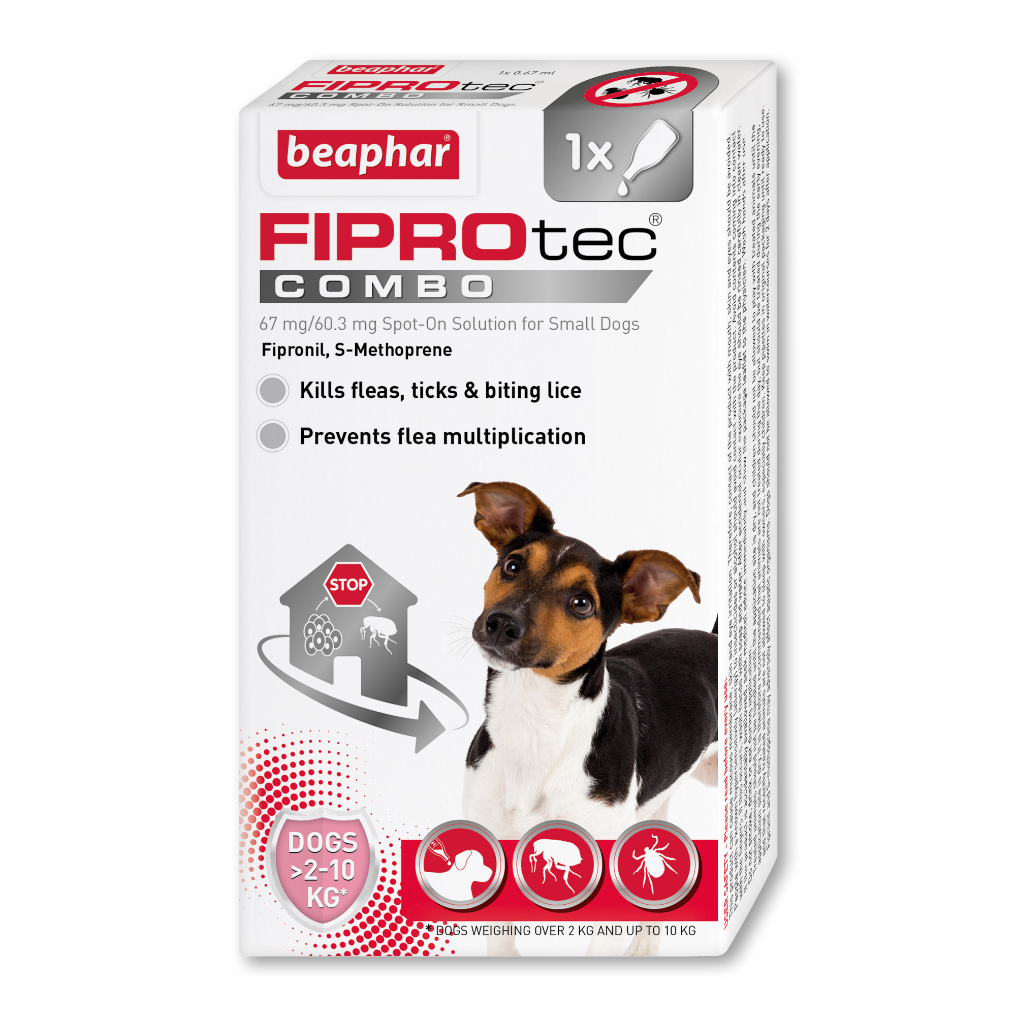 Fiprotec Combo Small Dog x1