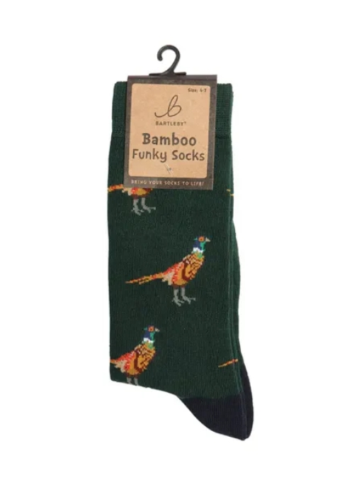 Pheasant Bamboo Socks