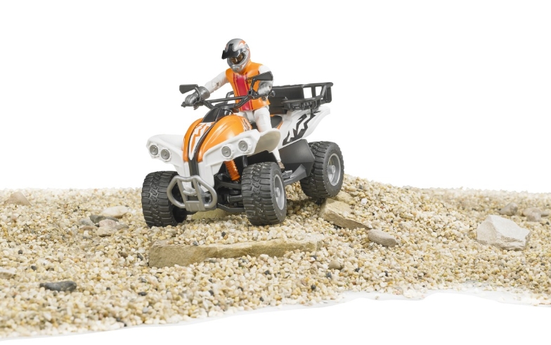 Quad Bike with Driver Toy