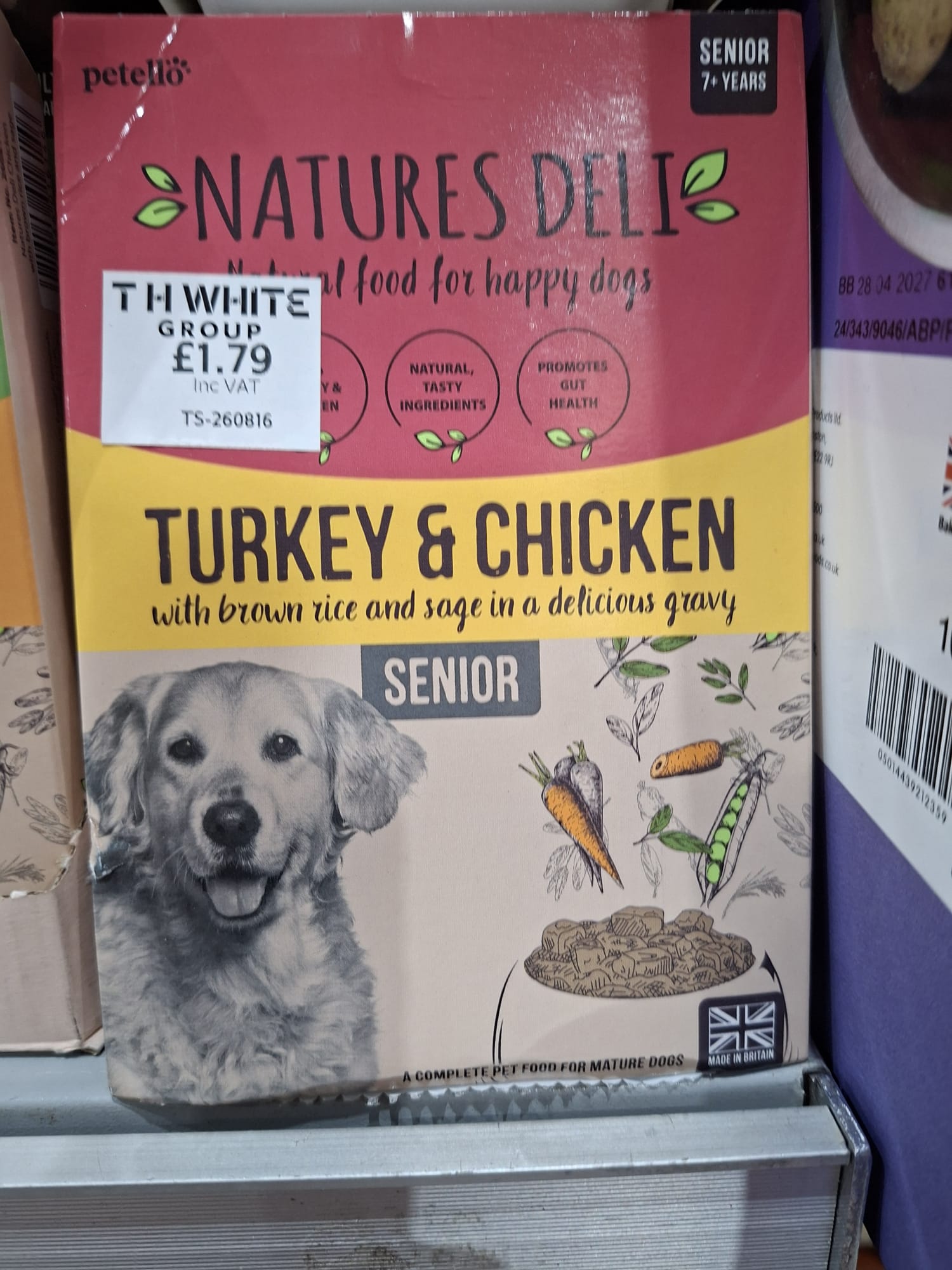 Senior Turkey & Chicken with Sage & Brown Rice