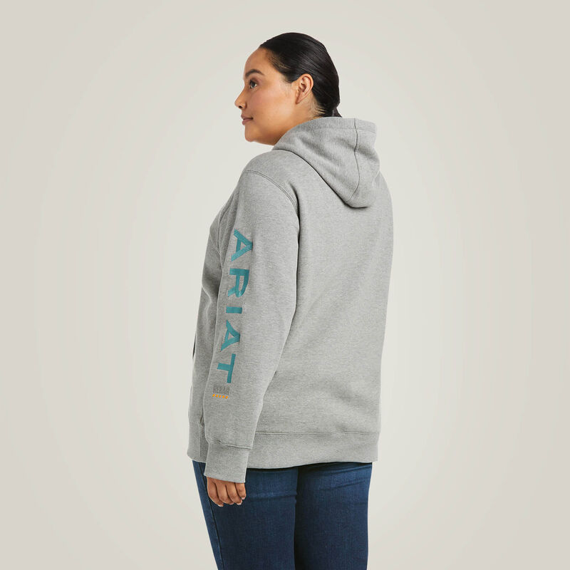 Rebar Woman Graphic Logo Hoodie