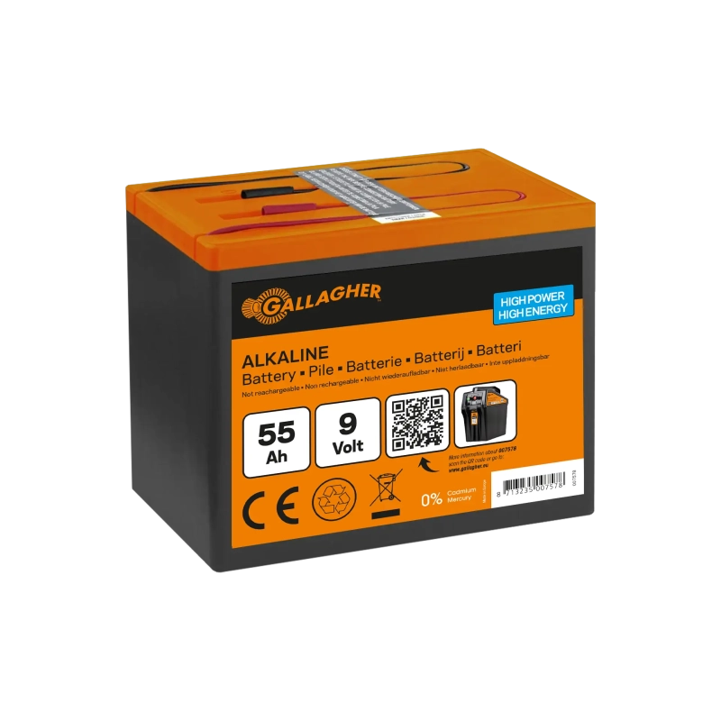Battery Powerpack (55AH, 9V)