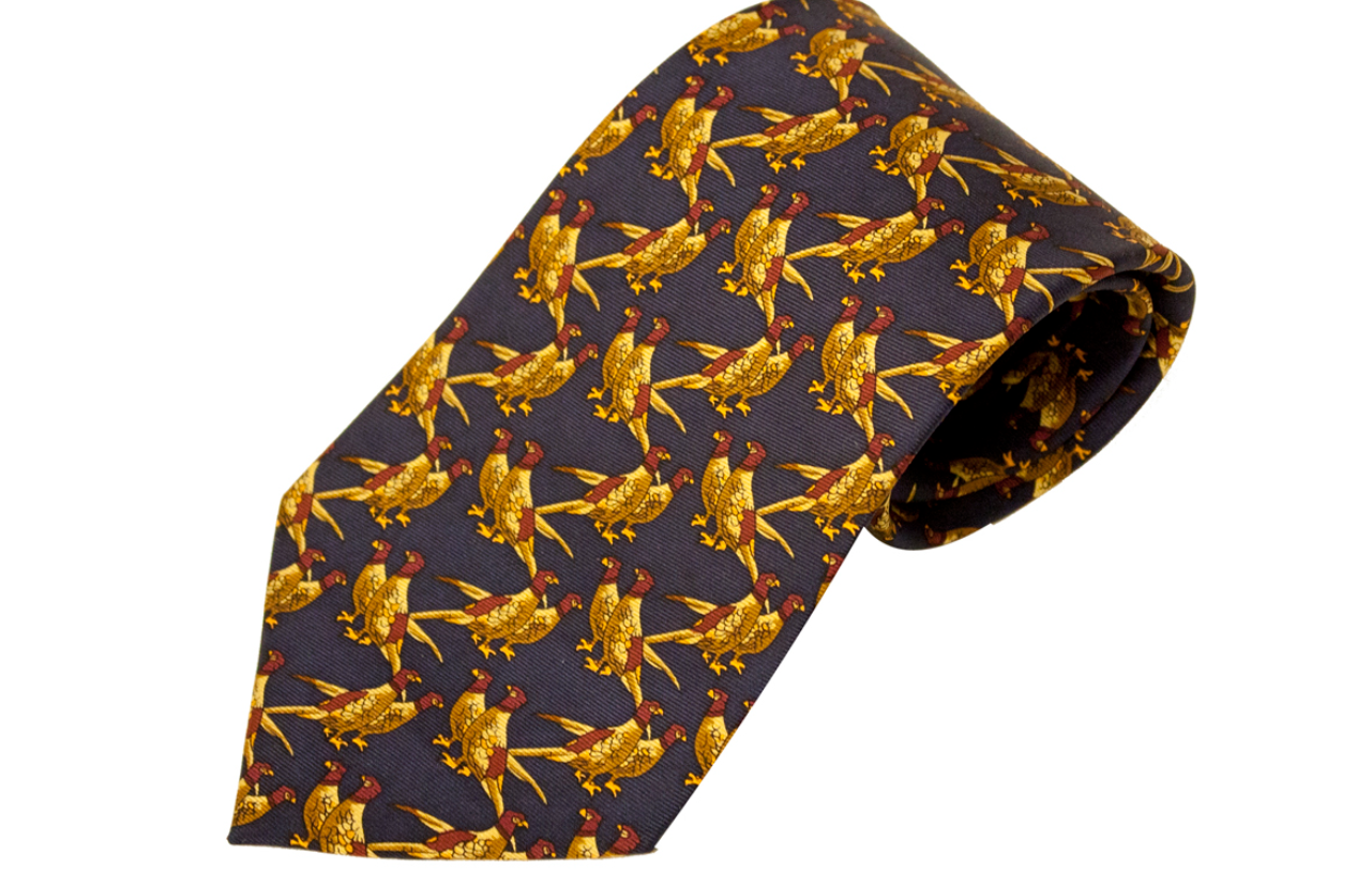 Silk Pheasant Tie 