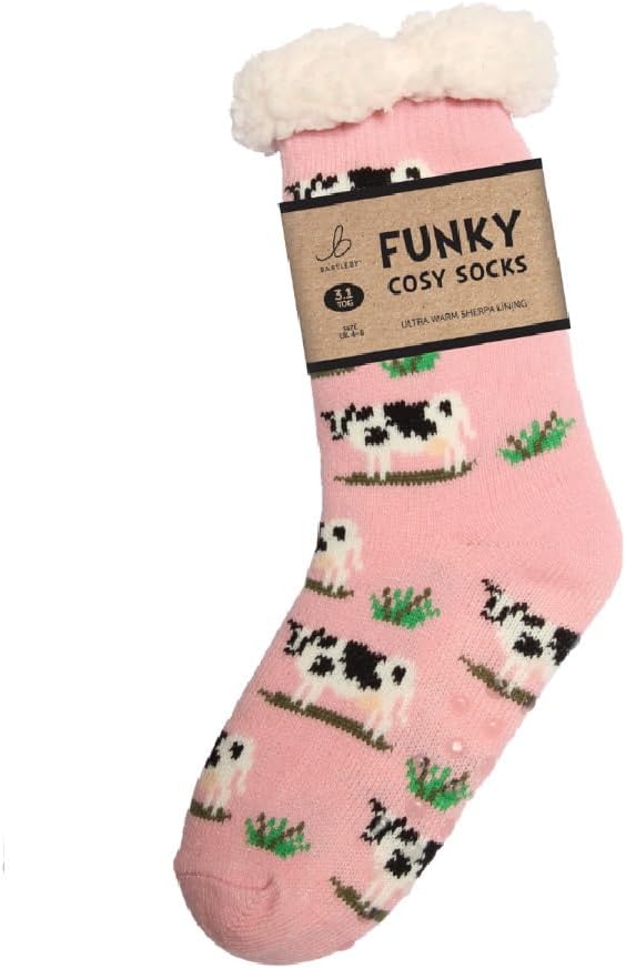 Cow Cosy Socks