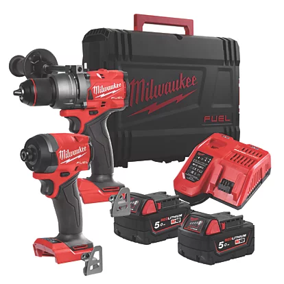 Milwaukee M18 Power Pack - Drill and Impact Gun Kit 