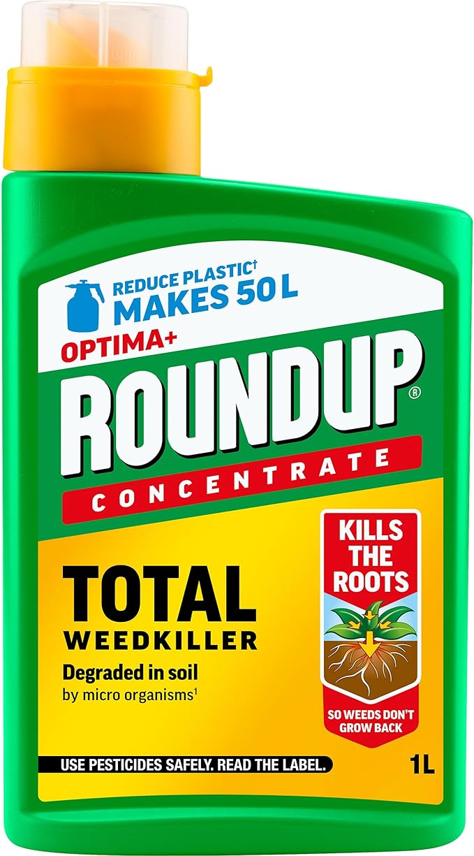 Roundup Total Weedkiller Concentrate 1l