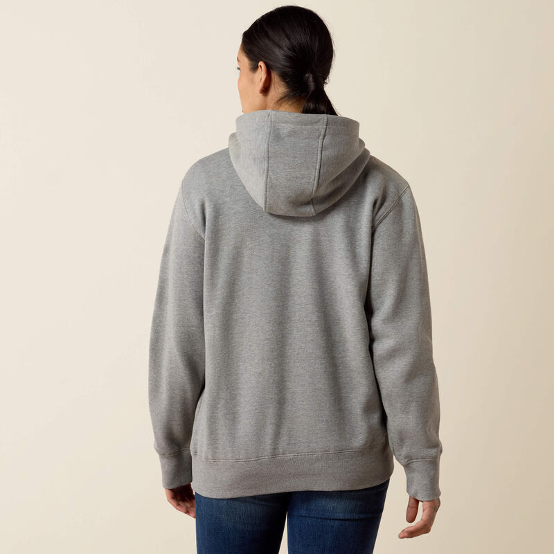 Rebar Woman Graphic Logo Hoodie