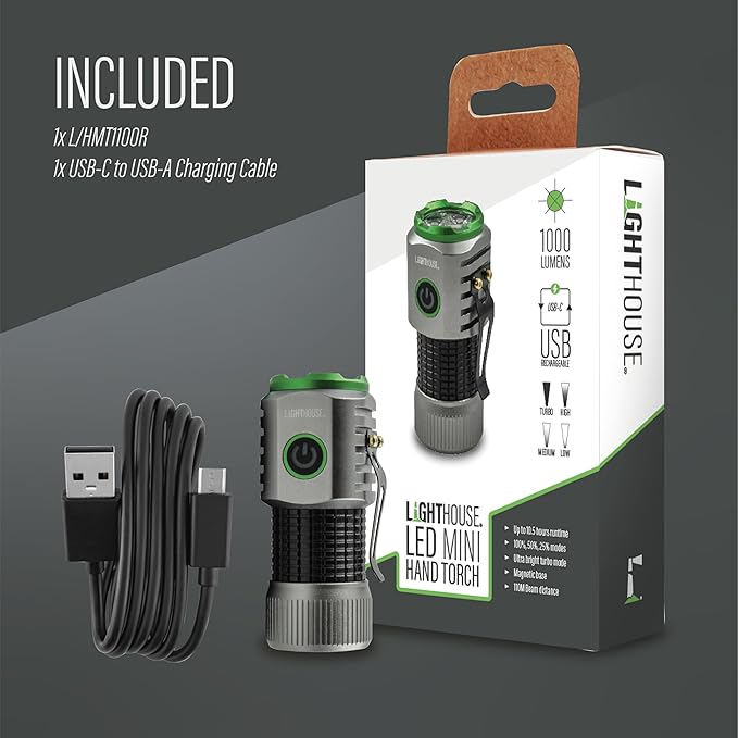 LED Mini Rechargeable Hand Torch