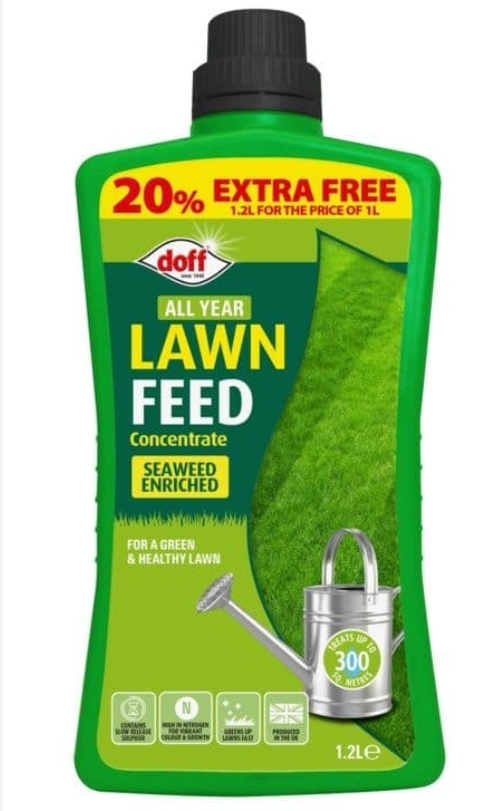Doff All Year Lawn Feed Concentrate 1.2l