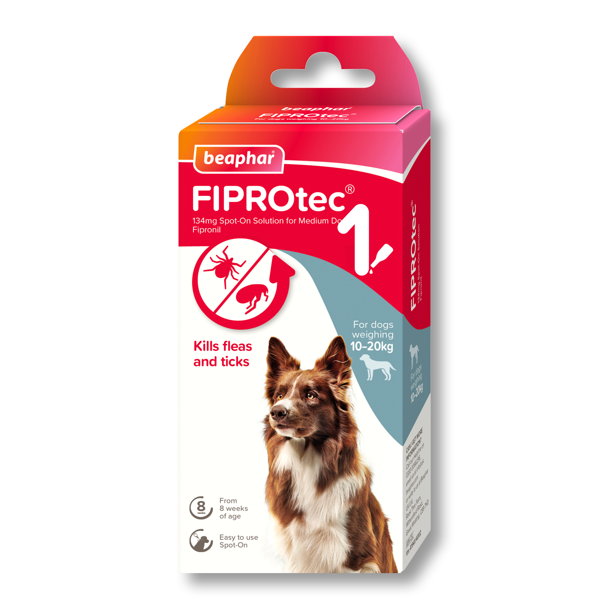 Fiprotec Medium Dog x1