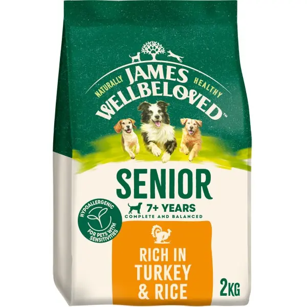 James Wellbeloved Senior Turkey 2kg
