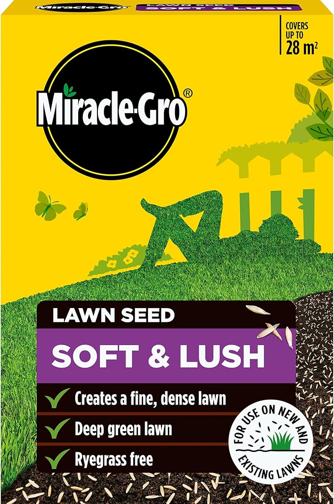 Miracle Gro Soft & Lush Lawn Seed