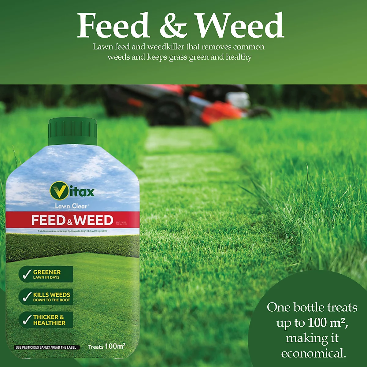 Vitax Lawn Clear Feed & Weed