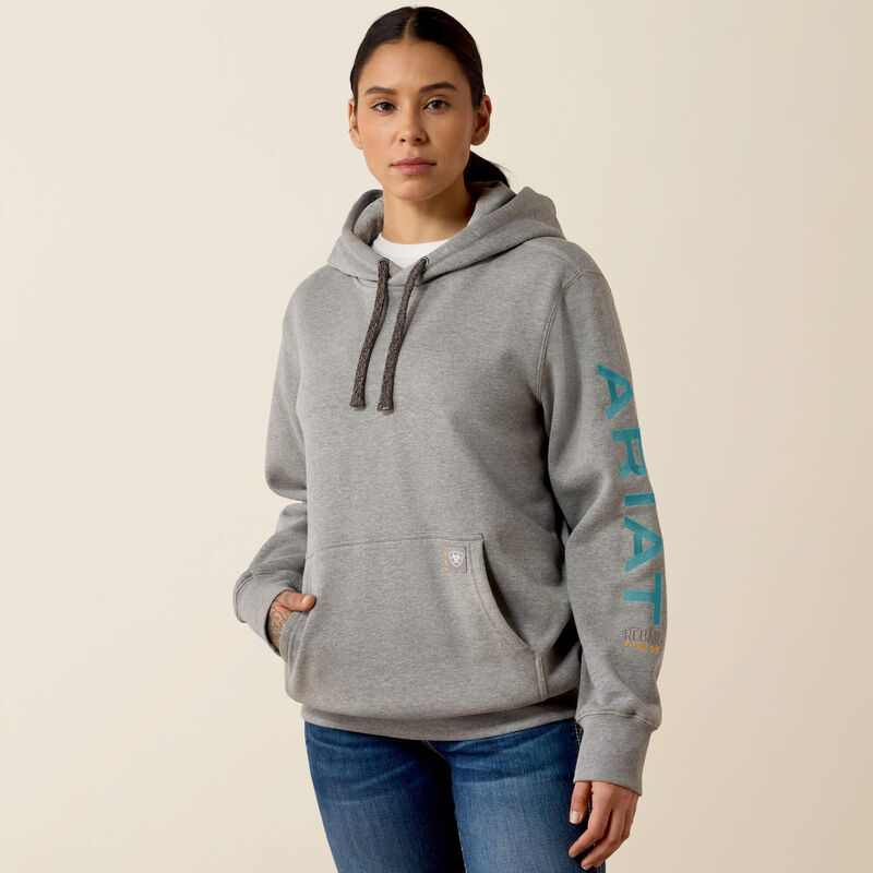 Rebar Woman Graphic Logo Hoodie