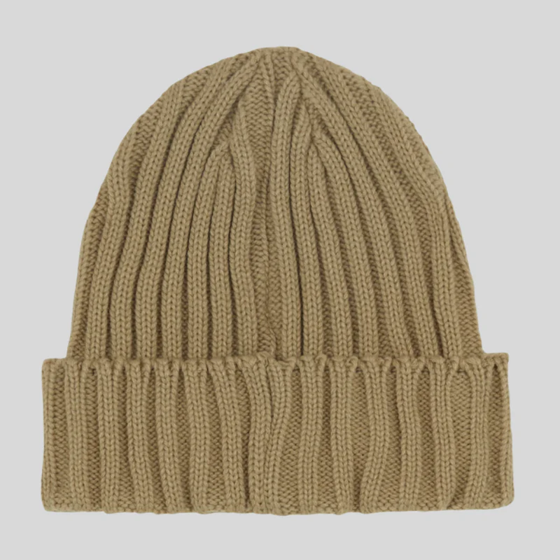 Ridgeline Original Knitted Beanie (Stone)