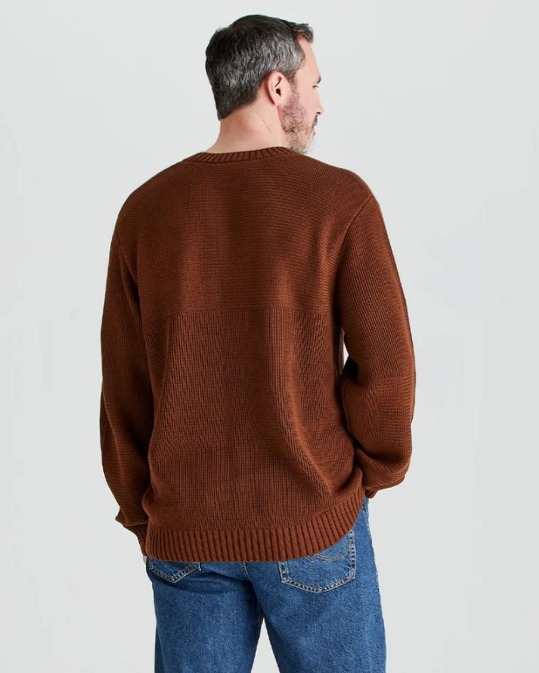 Men's Journeyman Knit Jumper Nutmeg