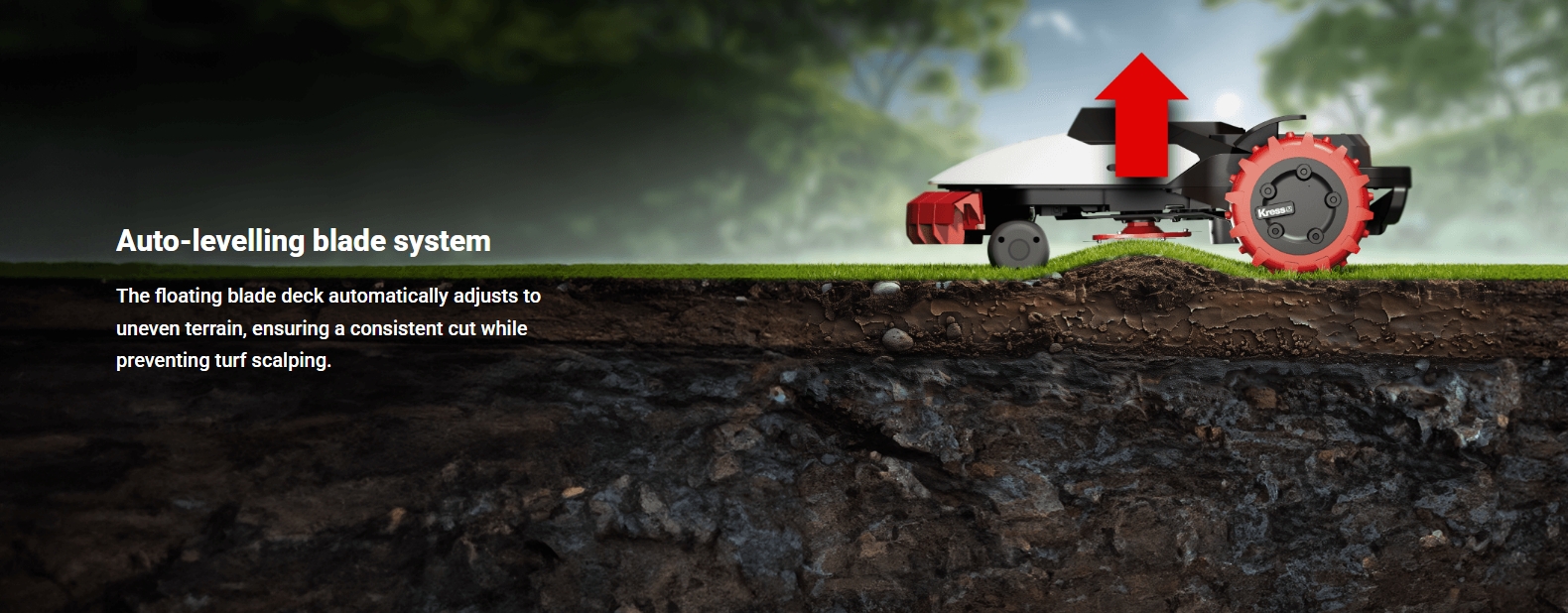 KR136E Robotic Mower