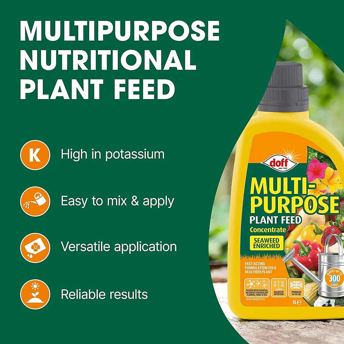 Doff Multi-Purpose Plant Feed