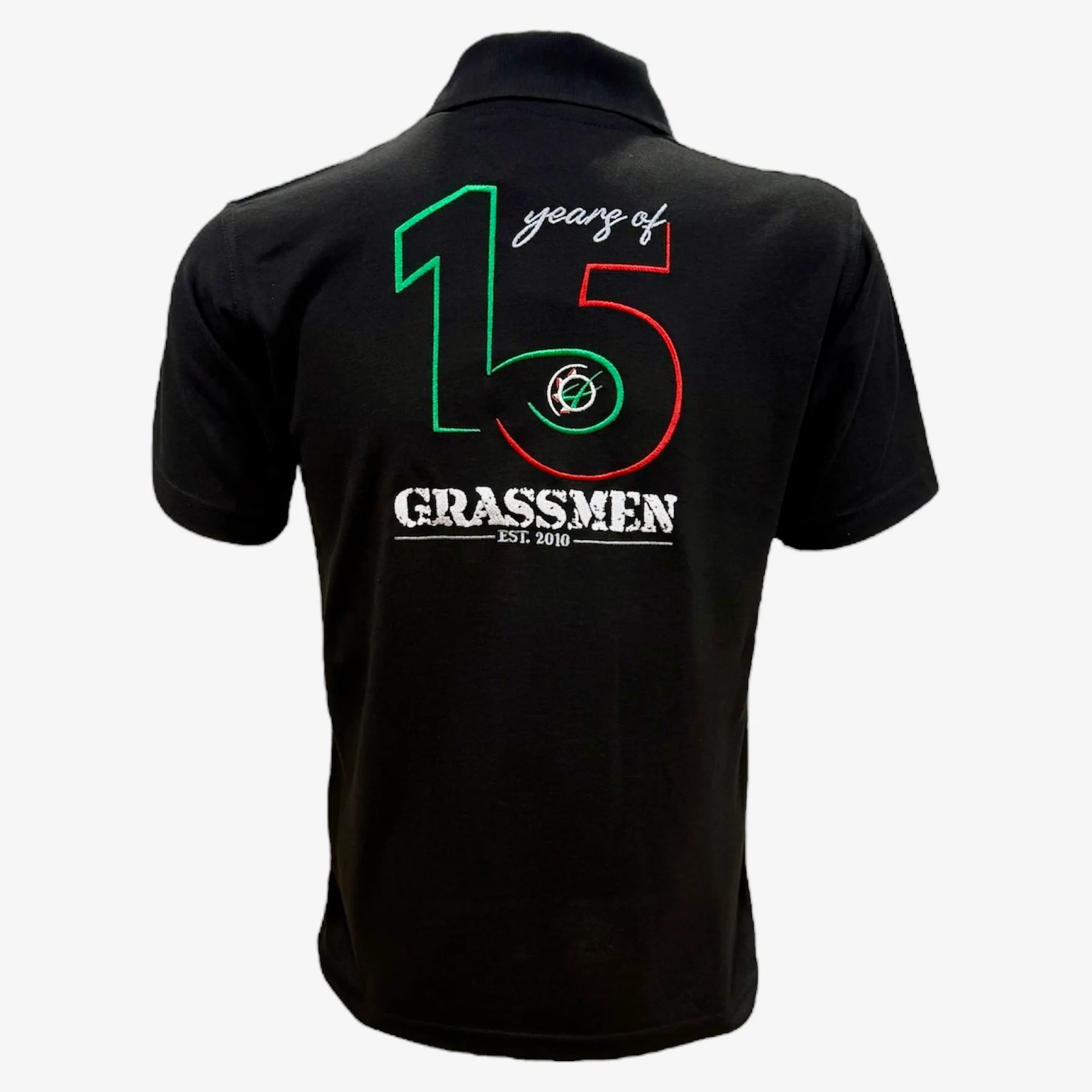 15 Year Anniversary Polo (Black)