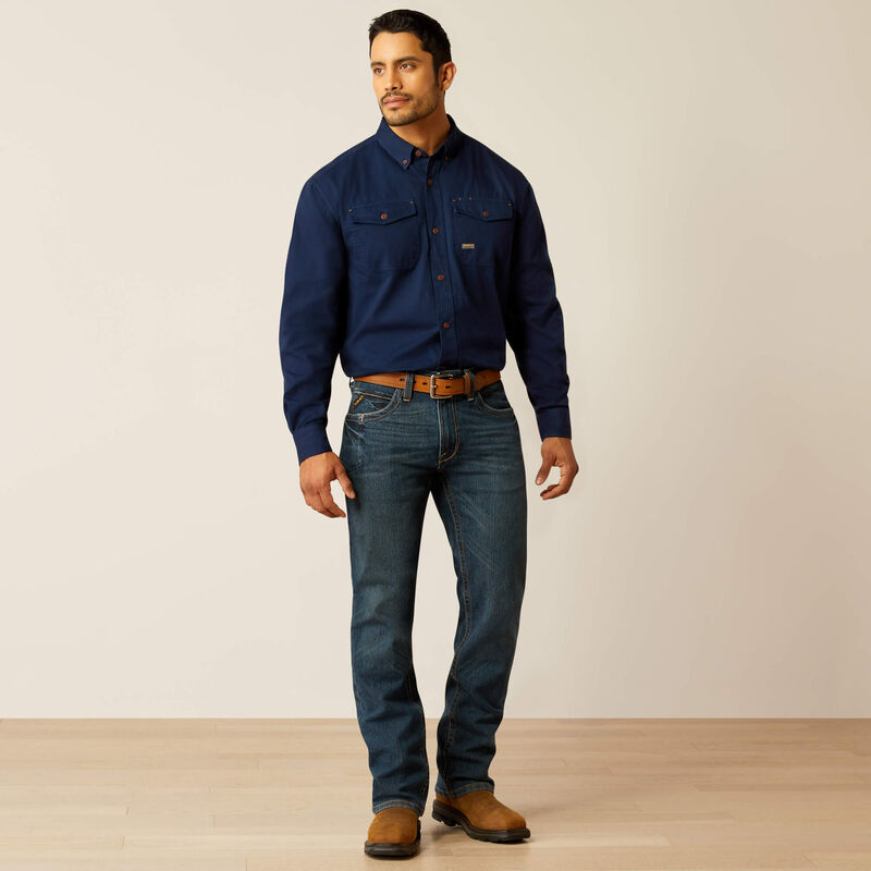 Rebar Washed Twill Work Shirt