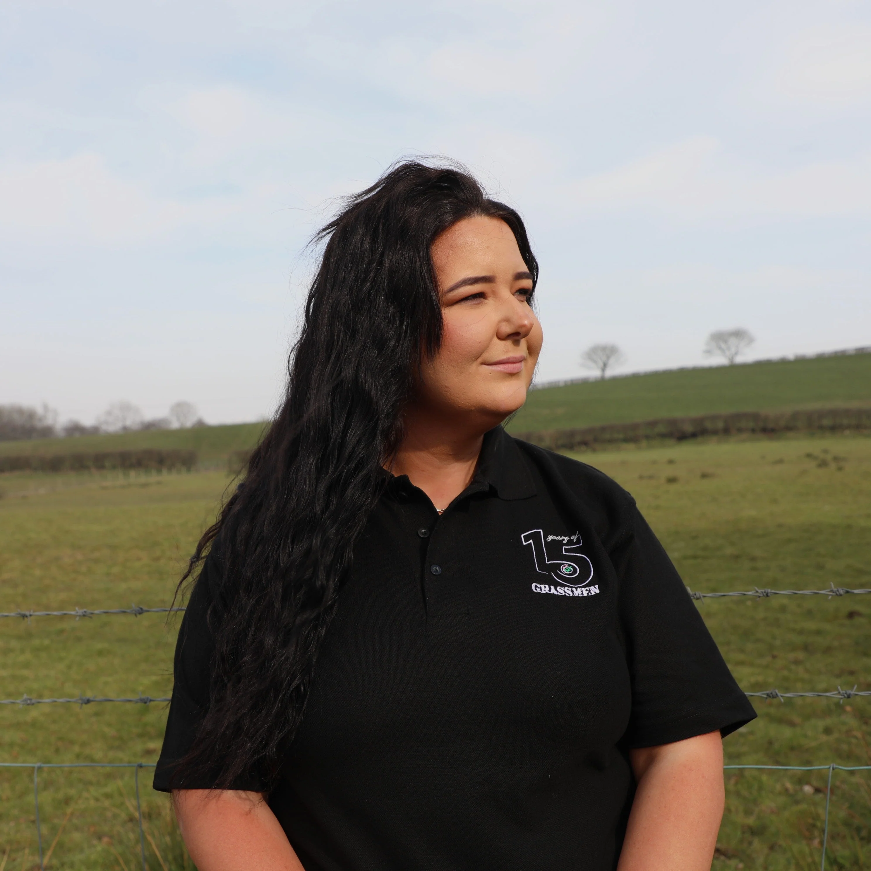 15 Year Anniversary Polo (Black)