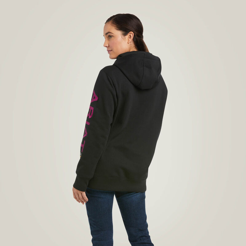 Rebar Woman Graphic Hoodie