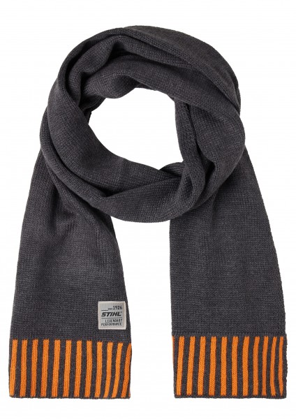 Stihl Scarf Dark Grey & Orange