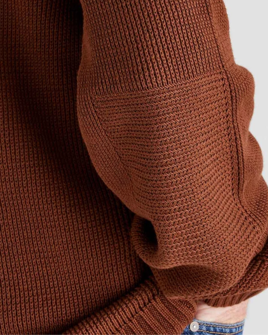 Men's Journeyman Knit Jumper Nutmeg