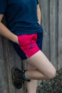 Wop Wop Hot Pink/Navy Shorts