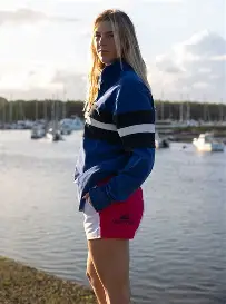 Wop Wop Wanaka Rugby Shorts Pink / White 