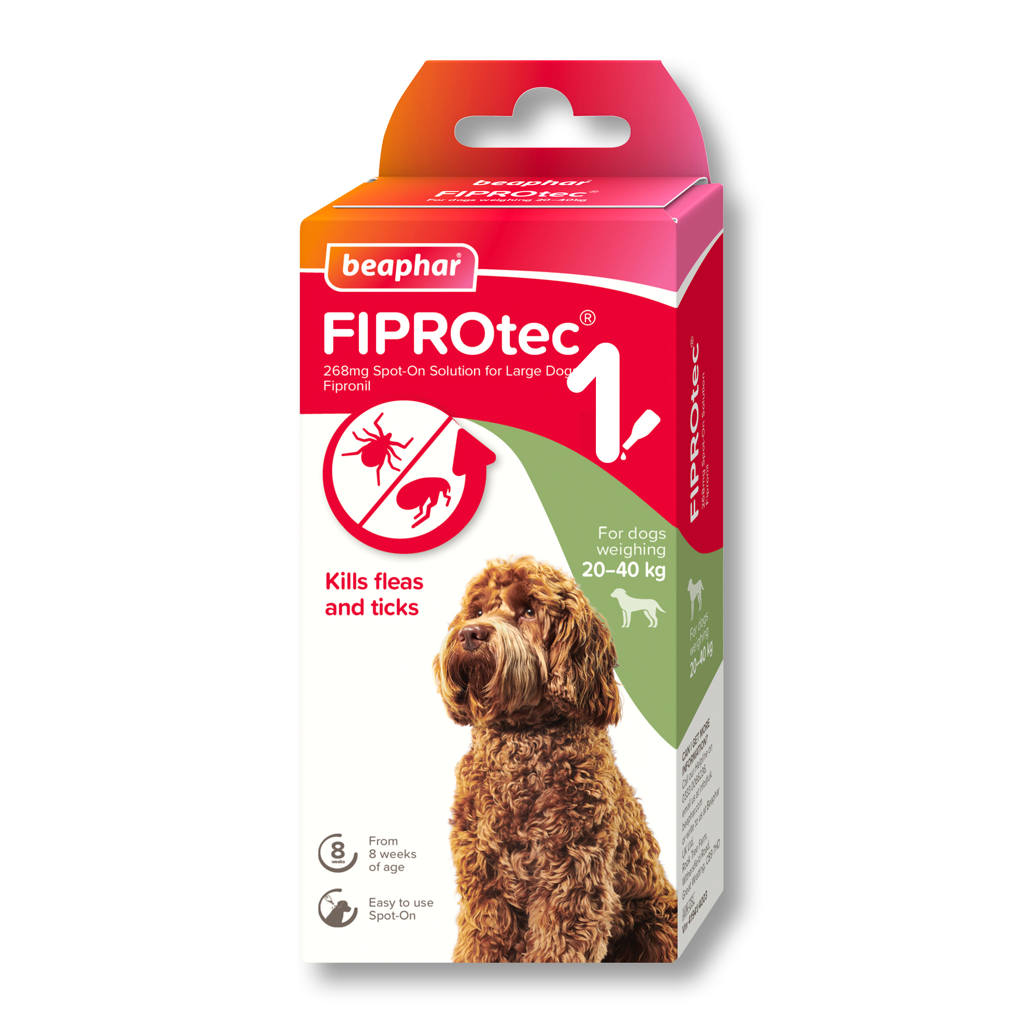 Fiprotec Combo Large Dog x1