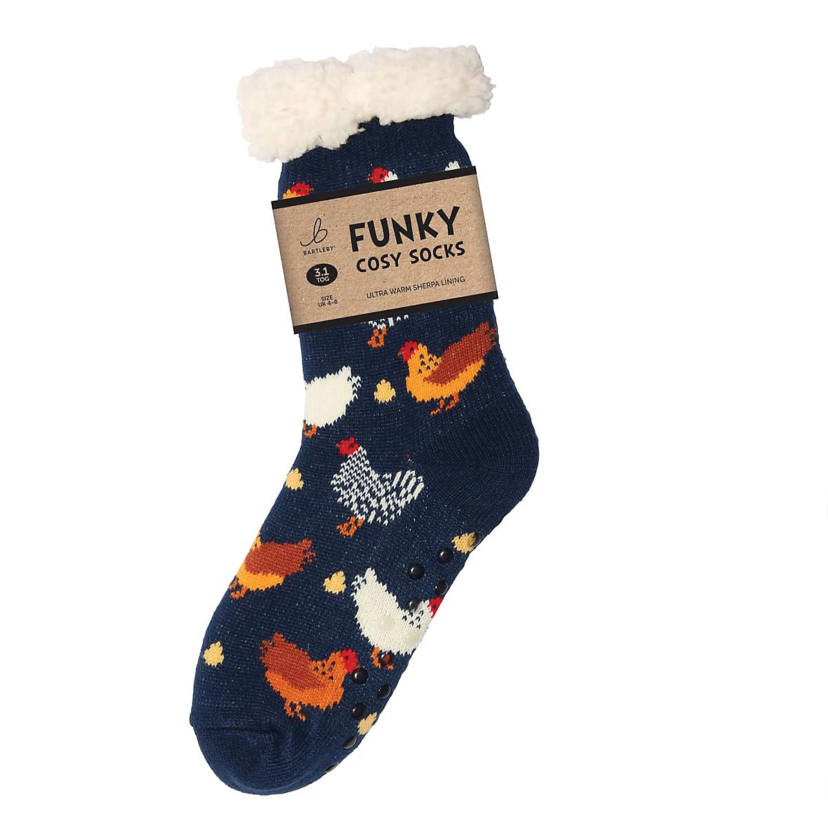 Chicken Cosy Socks