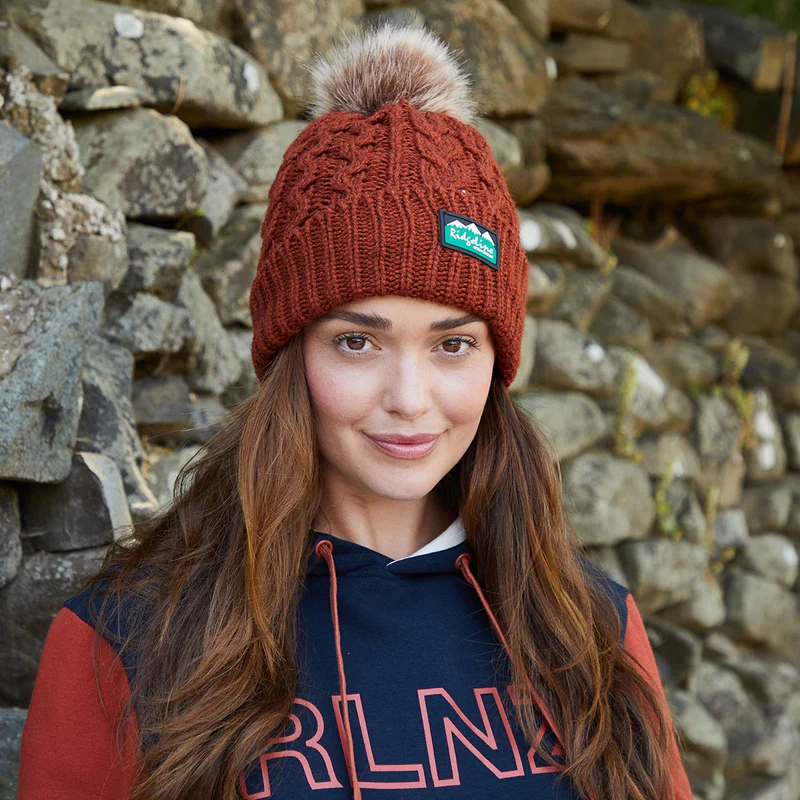 Nordic Fleck Bobble (Russet)