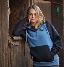 Ridgeline Kindred Hoodie (Blue & Black)
