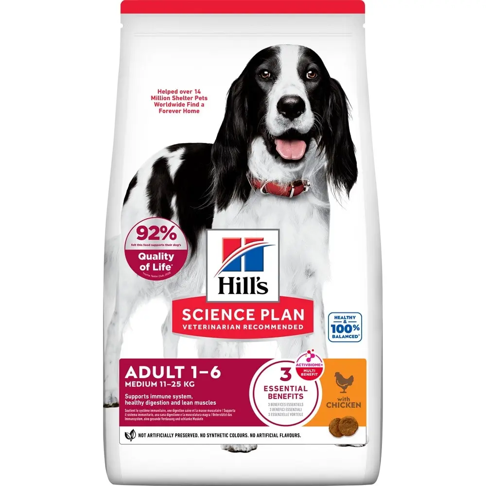 Hills Dog Medium Chicken 14kg