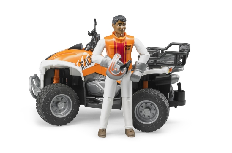 Quad Bike with Driver Toy