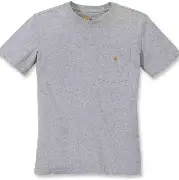 Women's Loose Fit HW Short-Sleeve Pocket T-Shrit 