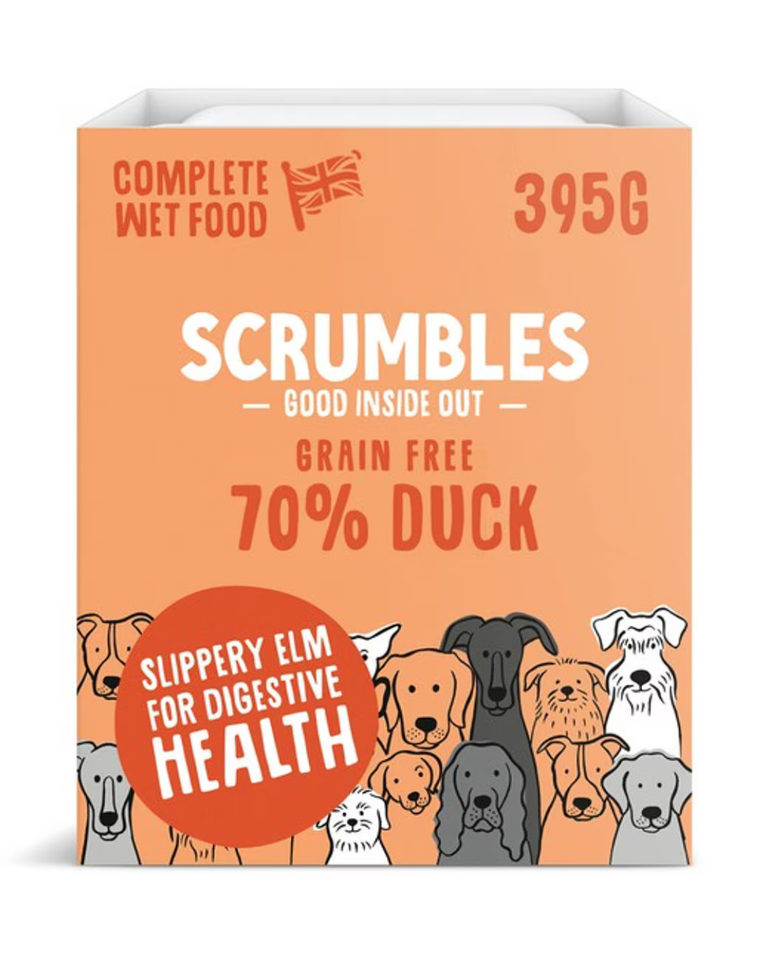 Scrumbles Wet Dog Food Duck 395g