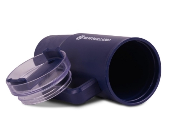 New Holland Style Drinking Cup With Straw