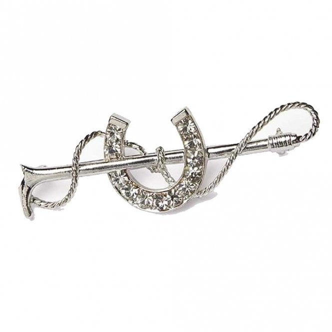 Stock Pin Horseshoe Crop