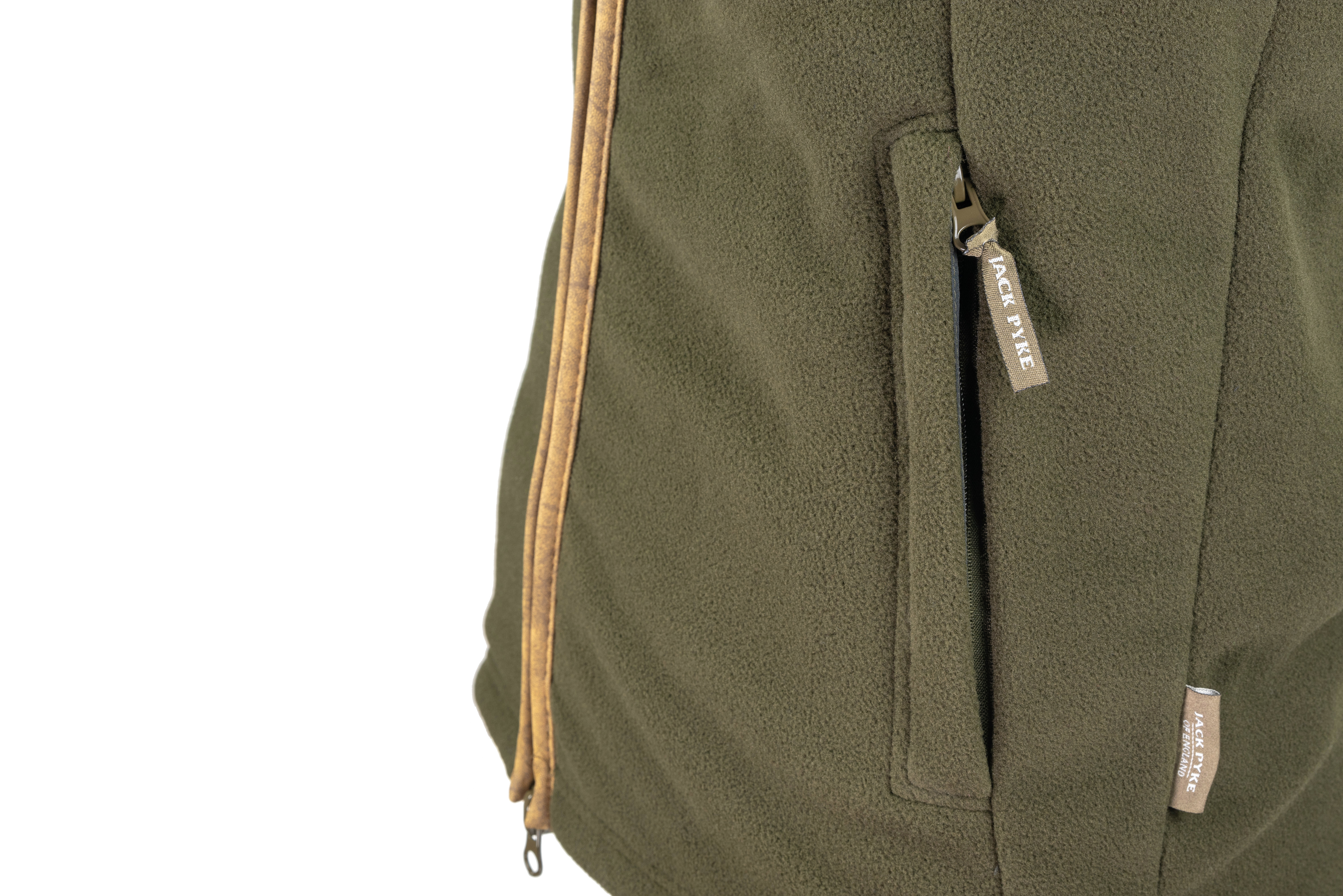 Jack Pyke Countryman Fleece Gilet Dark Olive