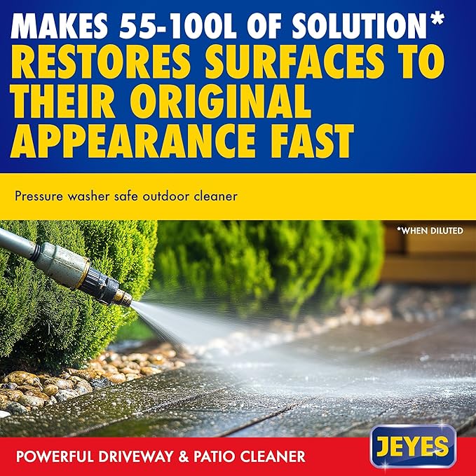Jeyes Driveway, Concrete & Masonry Cleaner 5L