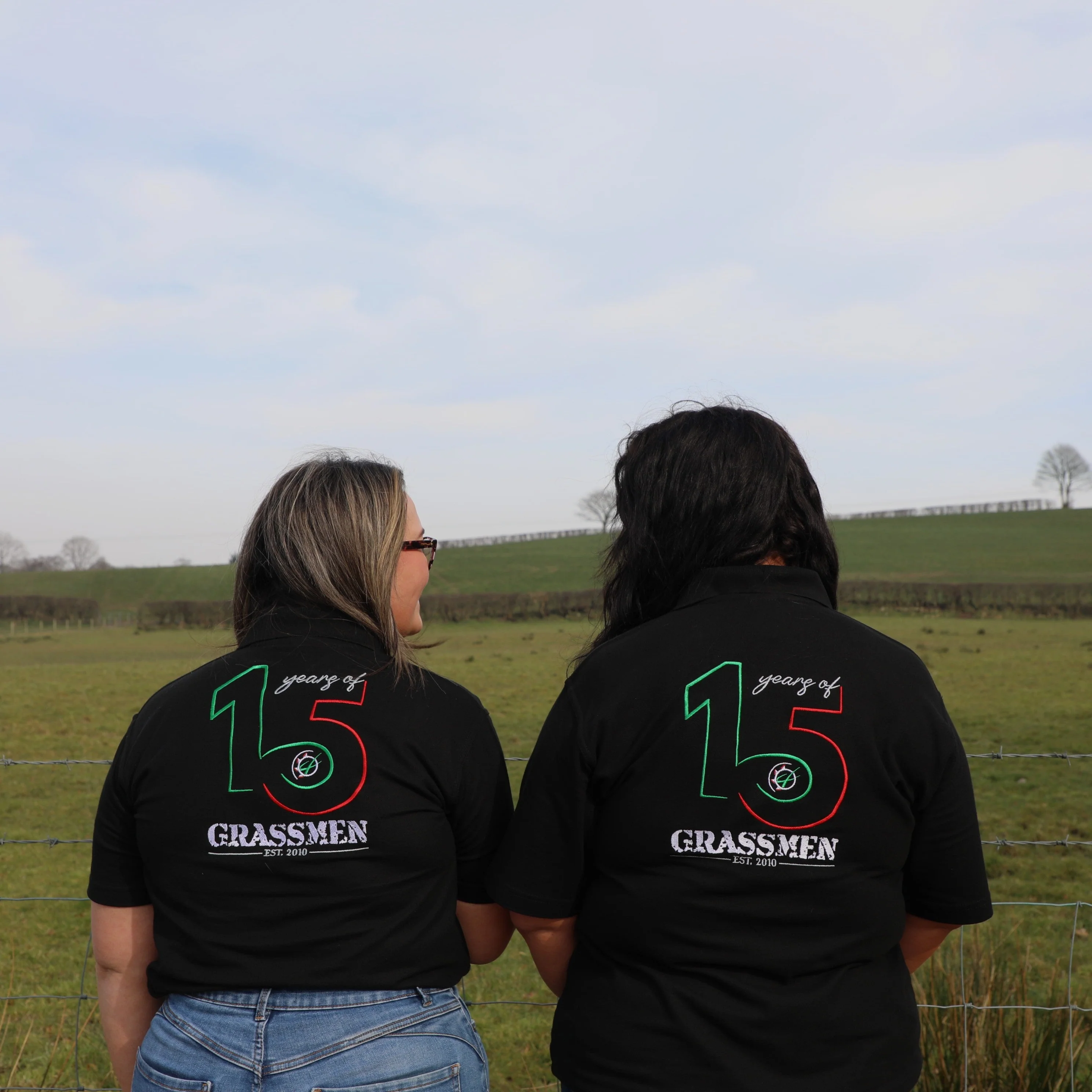 15 Year Anniversary Polo (Black)